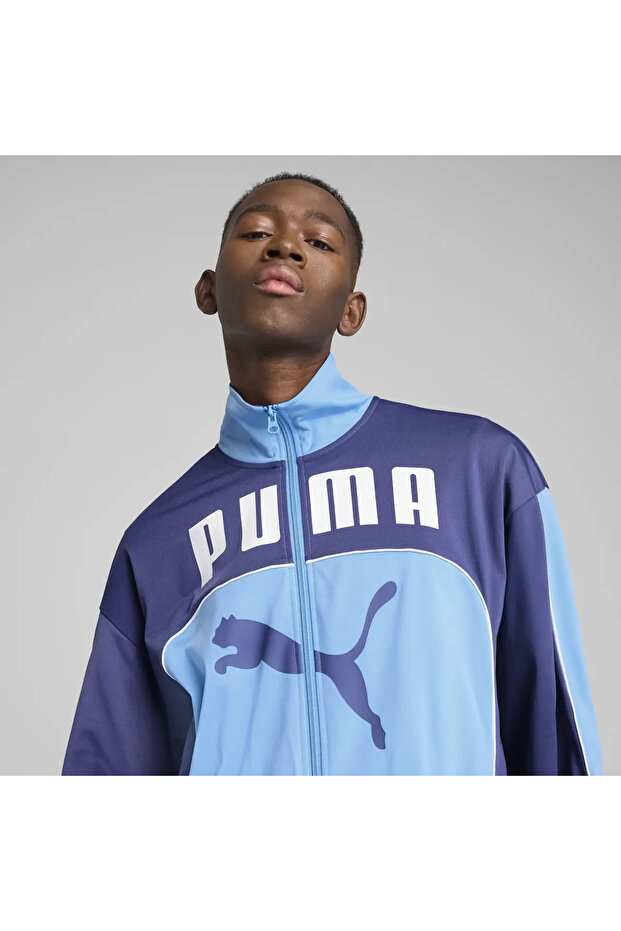 FUTURE.PUMA.ARCHIVE Jacket Mavi Erkek Ceket - 3