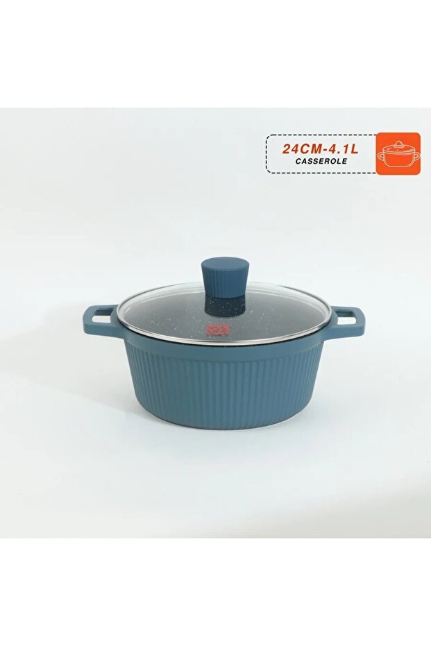 طقم أواني طهي جرانيت - 10 قطع - 6