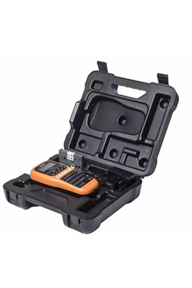 P-touch PT-E110VP Labeling System, Thermal Transfer, LCD Display, QWERTY Keyboard, Cutter (O - 4