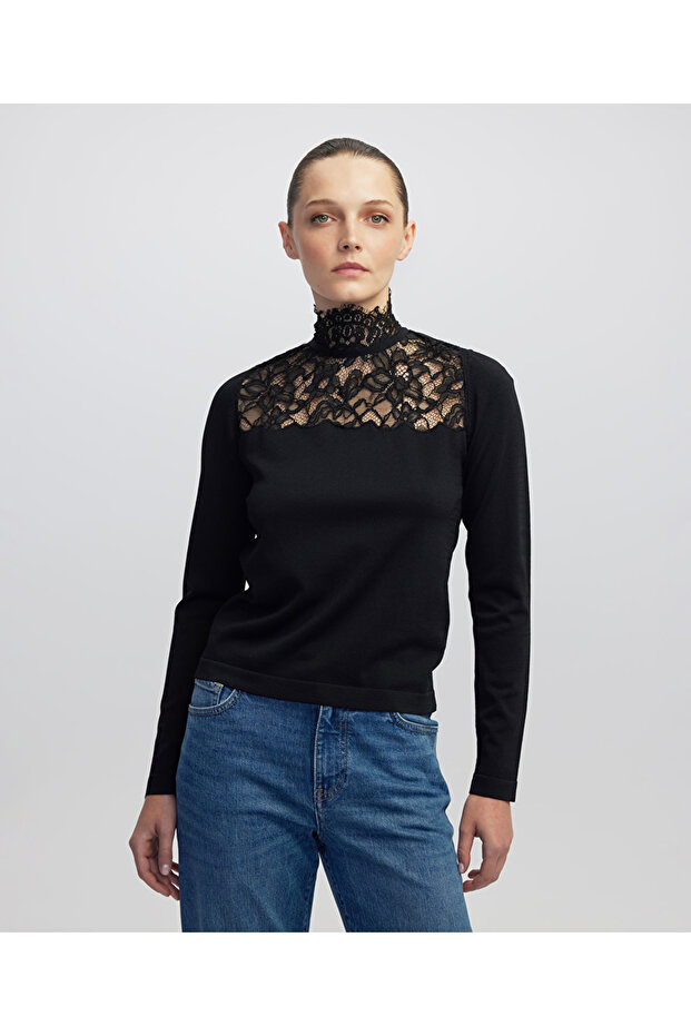 Dantel mix triko - 1