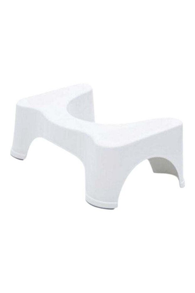 Bathroom Toilet Stool White 9inch