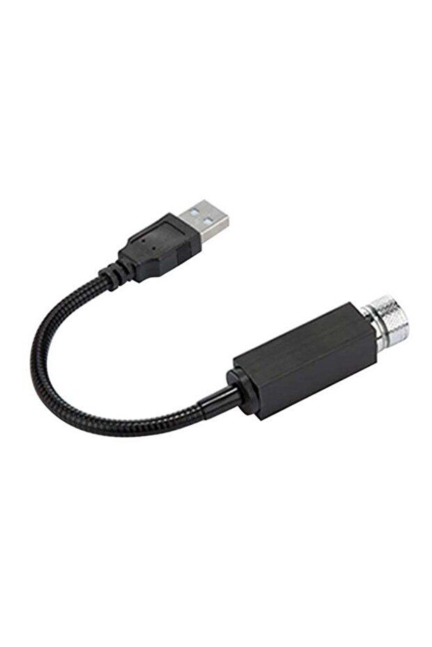 ضوء ليلي على شكل نجمة باللون الأسود - 1