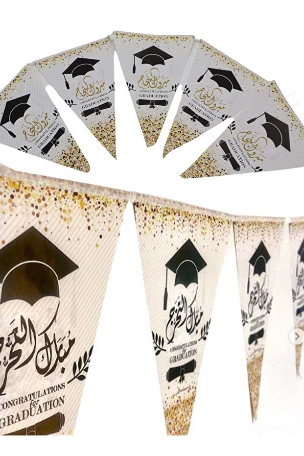 رايات معلقة، مثلثات، أعلام خاصة، متدرجة، طول 400 سم