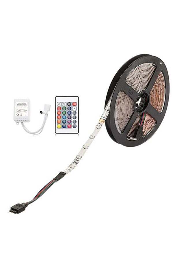 LED Strip Light With IR Remote Controller Multicolour - 1