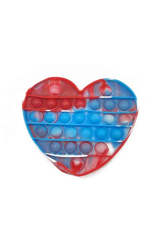 لعبة الفقاعات الحسية بتصميم القلب - 1