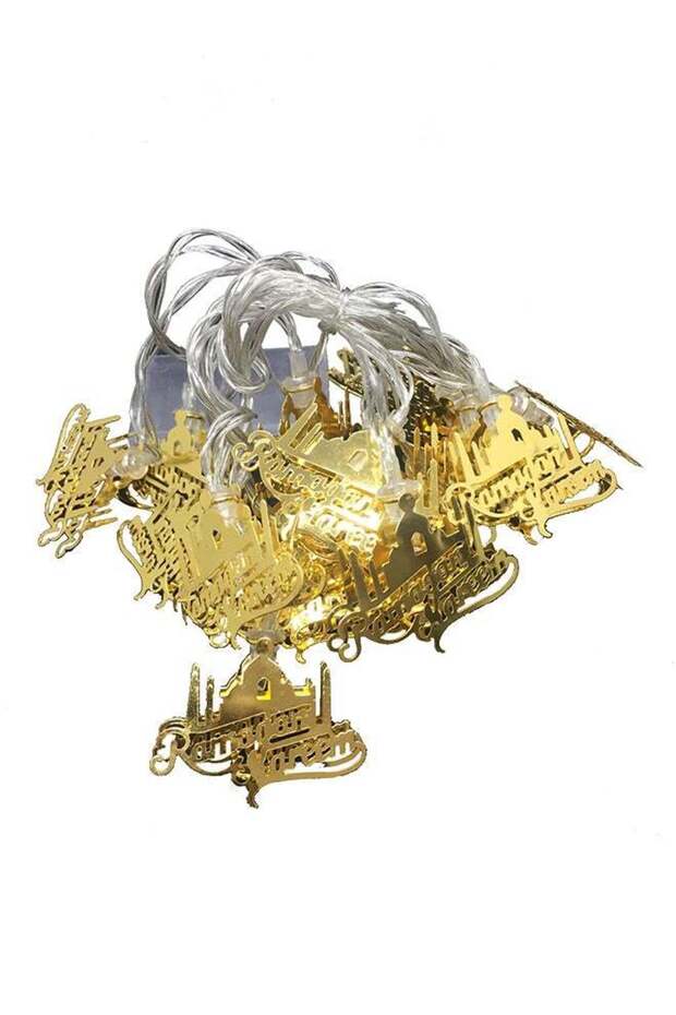 Eid And Ramadan Decor Light Gold - 1