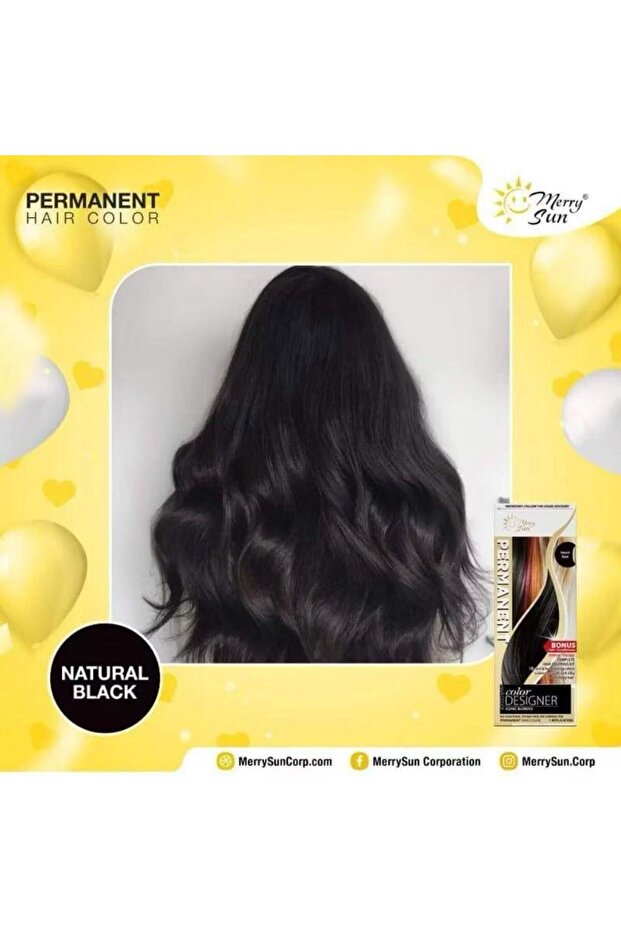 hair color natural black