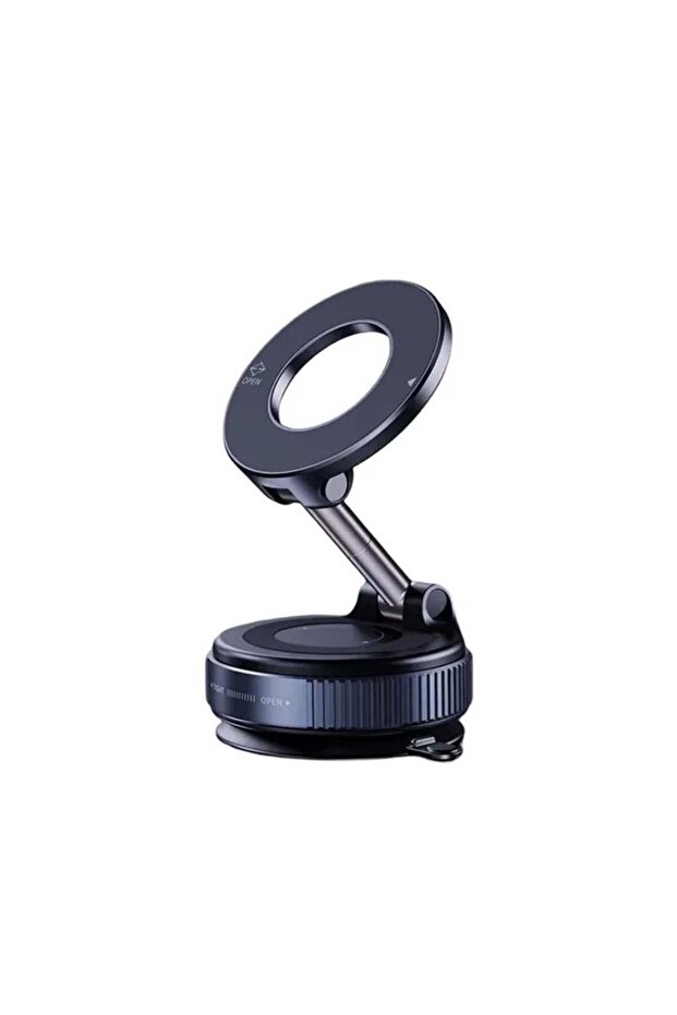 Vacuum Suction Magnetic Bracket K007 Phone Mount, Car Suction Cup Holder 360° Rotation Portab
