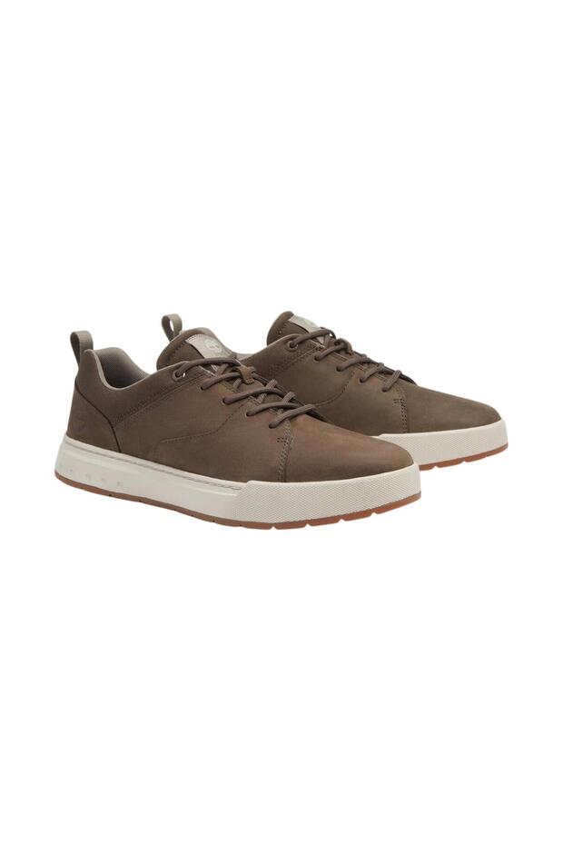 B0A69G9W071-R Maple Grove Low Lace Up Sneaker Erkek Spor Ayakkabı Kahve - 4