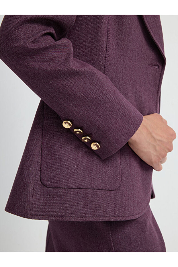 Denim Görünümlü Ceket - 6