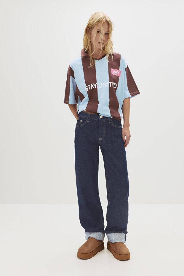 STWD çizgili tişört - 2