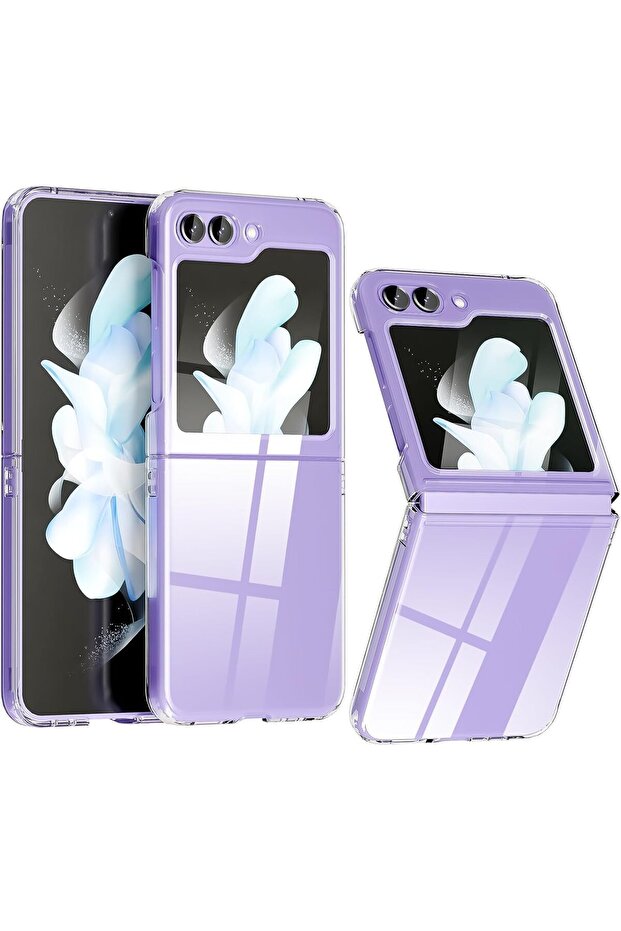Case Compatible for Samsung Galaxy Z Fold 5 Case, Slim Hard PC Clear Protective Case, Full Protectio