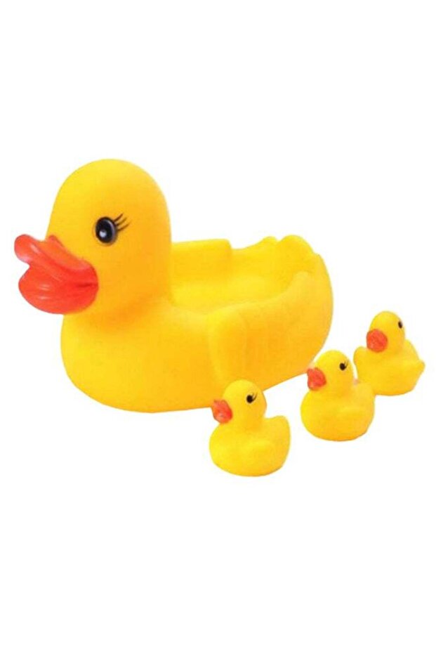 4-Piece Duck Bath Toy Set