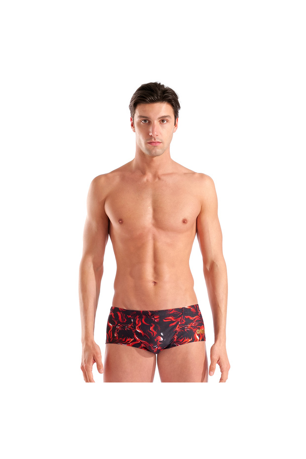 Graphic Indomitus Men's Black Swimmer Swimsuit 010659550