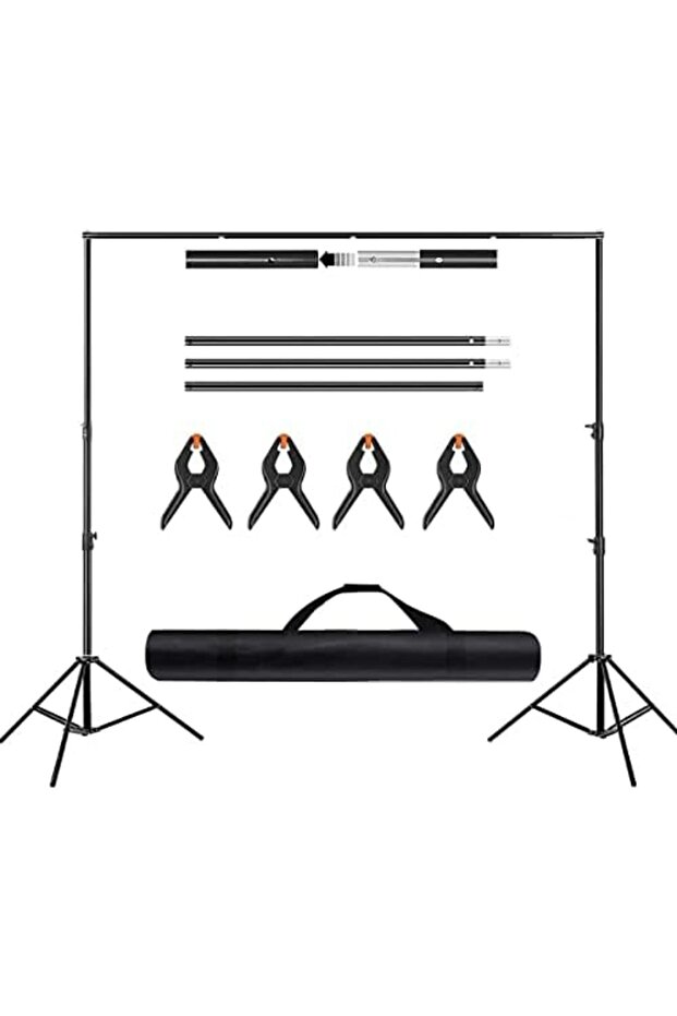 Photography 2m*2m Backdrop Stand Background Support System with Carrying Bag (2M*2M) top-notch stand