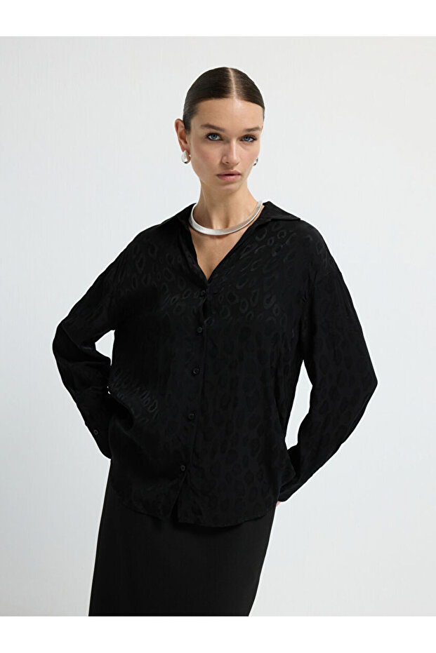 Uzun Kollu Gömlek - 1