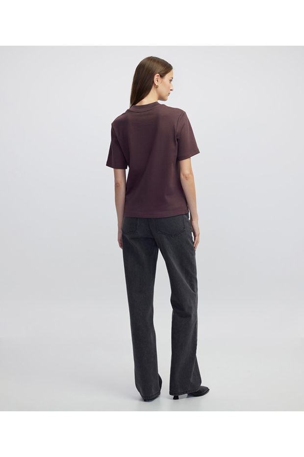 Rahat kesim basic tişört - 6