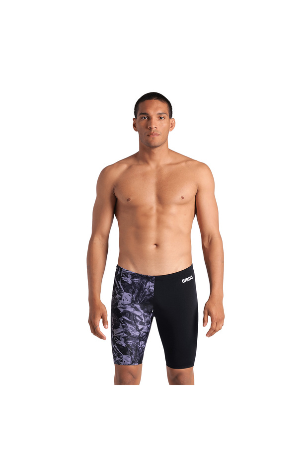 Team Crackle Men's Black Swimmer Swimsuit 008153500
