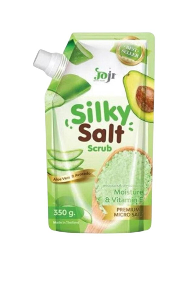silky salt scrub aloe vera and avocado