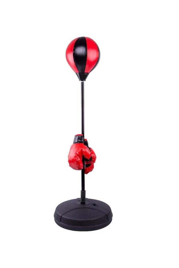 حامل ملاكمة مع قفازات - 1