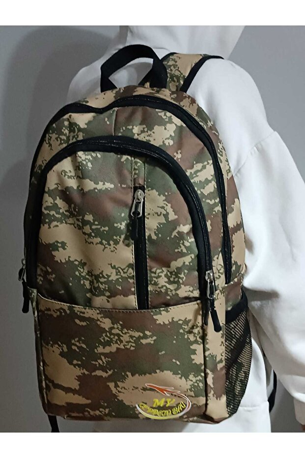 Waterproof Four-Eye Daily, Travel, School Backpack 45X32X20 cm