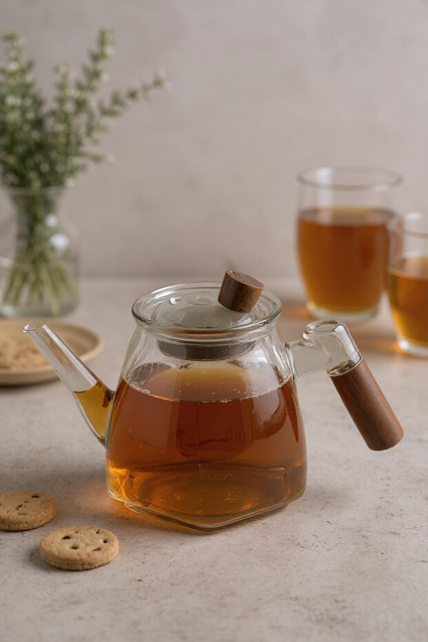 Sane Cam Demlik 800ml - 1