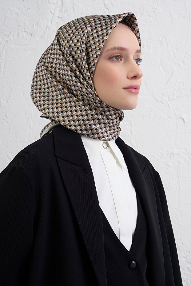 İPEK EŞARP 9417D (TWİLL)-86 - 2