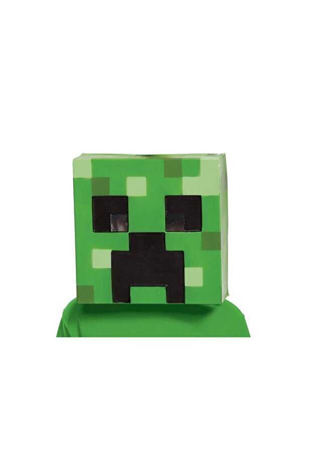 Minecraft Creeper Half Mask