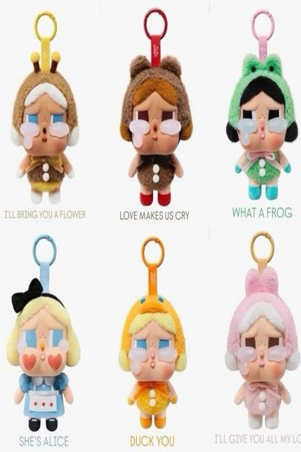 Skullpanda 1 Adet+Crying Again Cry Baby 1 Adet Sürprize Paket+Kalp Charm Hediye - 7