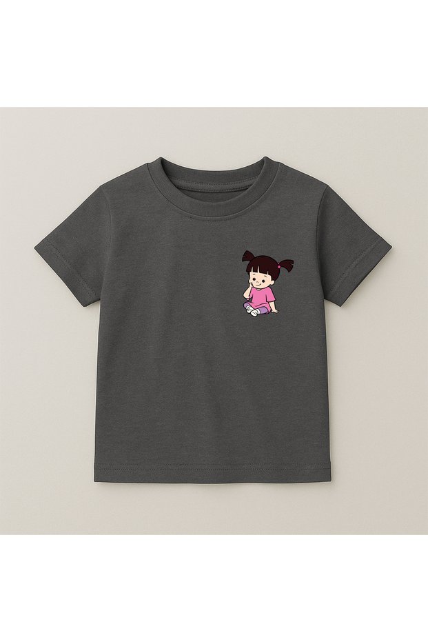 Monsters Crew Neck 100% Cotton Printed Short Sleeve Children's and Teenage T-Shirt