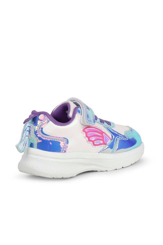 22-32 Numara IŞIKLI Memory Foam Ortopedik Taban Kız Çocuk Işıklı Spor Ayakkabı - 2