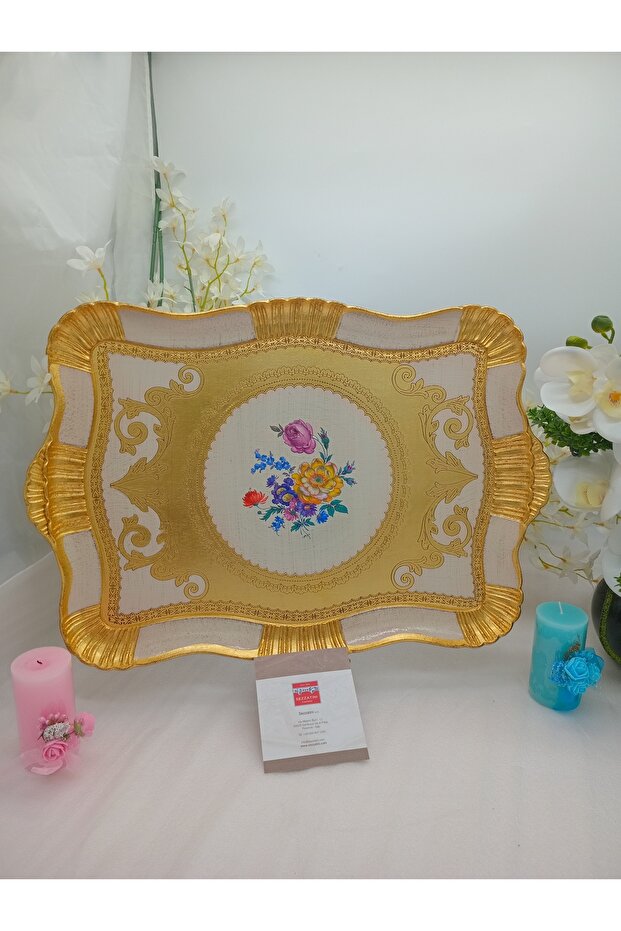 Italian Nazim Wooden Tray