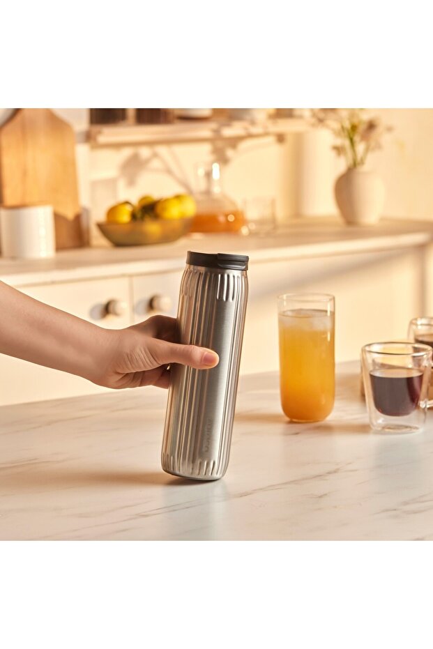 Sızdırmaz Çelik Termos 600 ml - 3