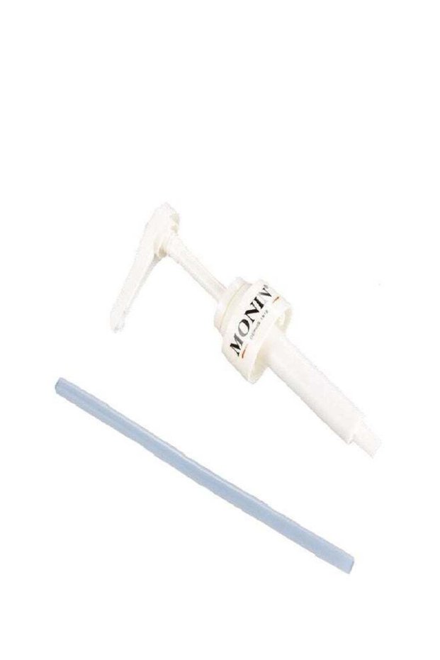 Syrup Pump For Glass Bottle White