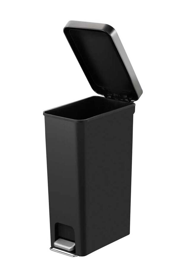 EKO HANA SLIM SERIES | Brushed Matte Finish | Soft-Closing | Fingerprint-Resistant | Step Trash Bin - 1