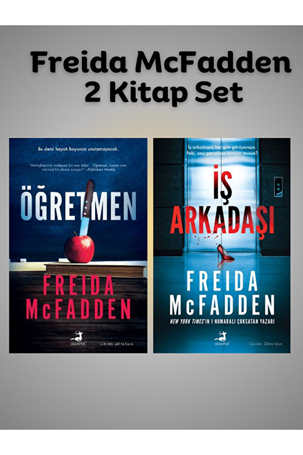 2 KİTAP / Öğretmen - İş Arkadaşı (Freida McFadden)