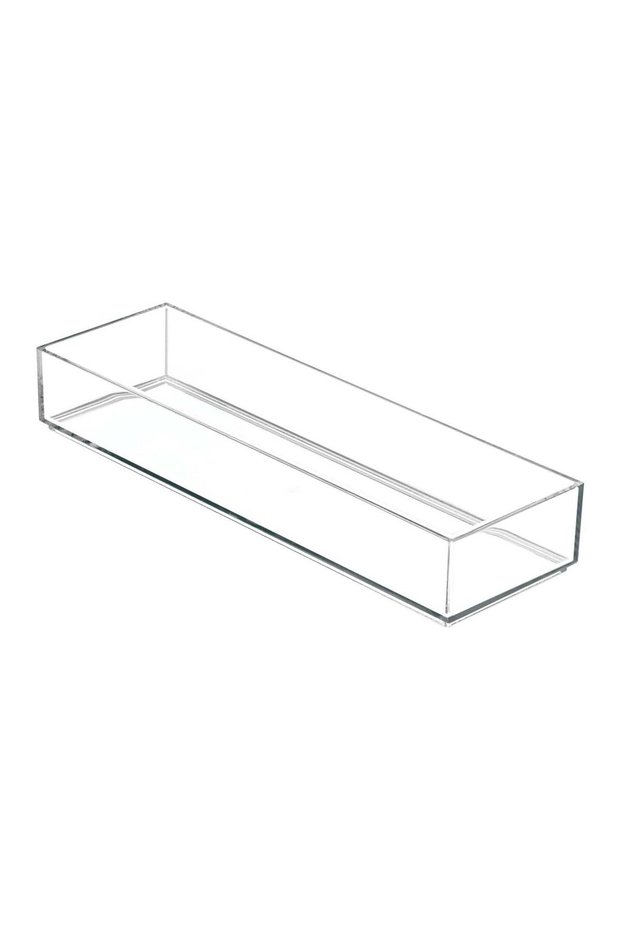 Acrylic Drawer Organizer, Storage Container For Silverware, Utensils, Kitchen Gadgets In Pantry, Ca