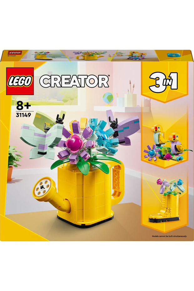 ® Creator Sulama Kabında Çiçekler 31149 - 8+ Çocuklar için 3’ü 1 Arada Oyuncak Yapım Seti (420P) - 4