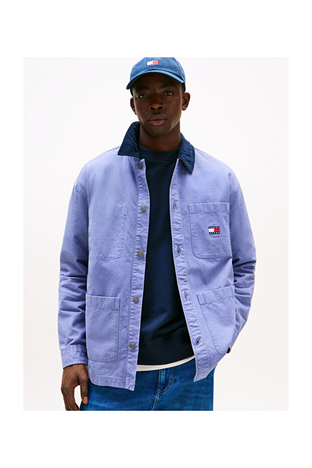 TJM CANVAS CORD OVERSHIRT EXT - 6
