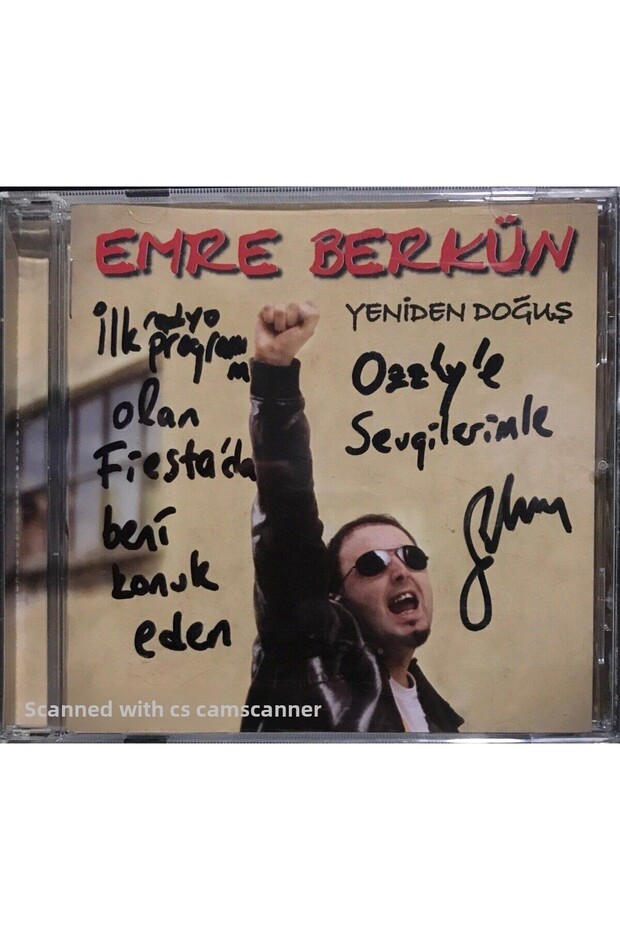 (إنه قرص مضغوط وليس قرص مضغوط) Cd Emre Berkün Rebirth Signature Cd