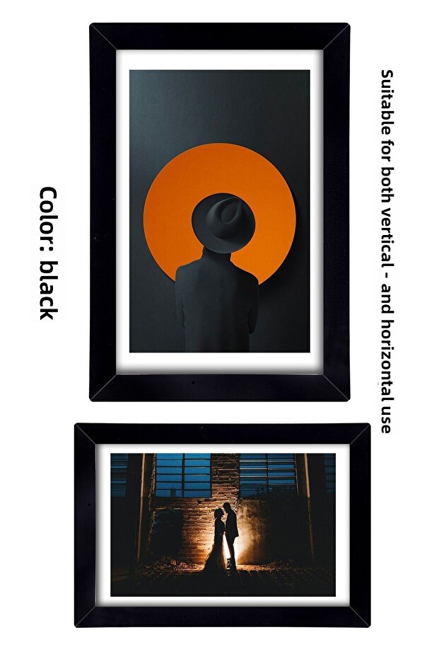 5pcs A4 Frame Black PVC 21x30 Frame For Certificate Frame For Diploma Frame For Document - 6