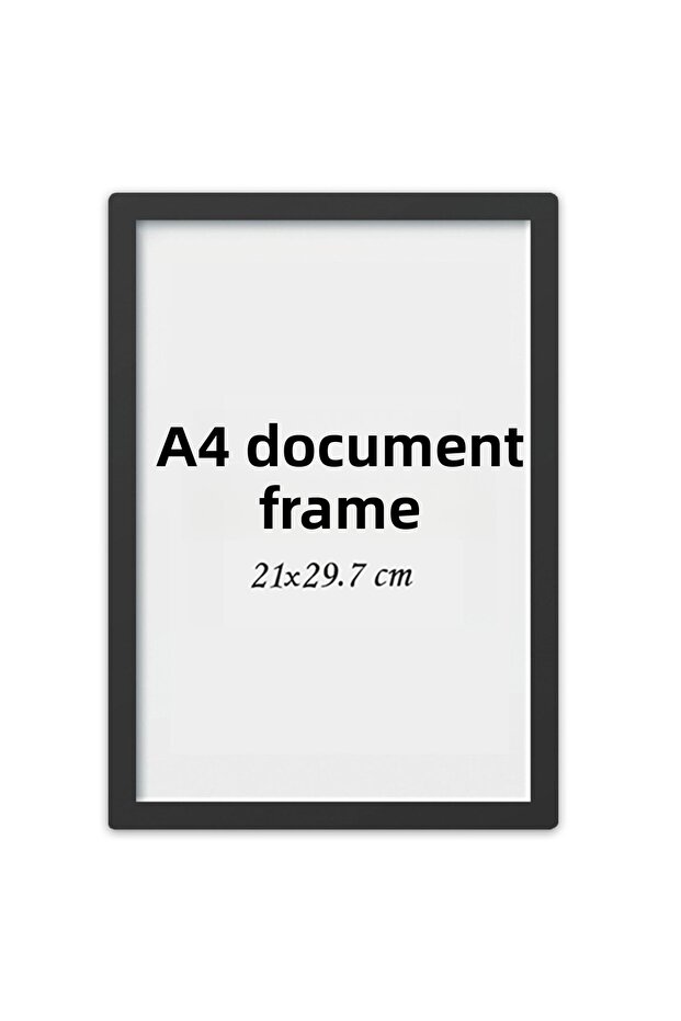 إطار الدبلوم إطار المستندات إطار الصورة شهادة A4 إطار واحد فارغ 21x30