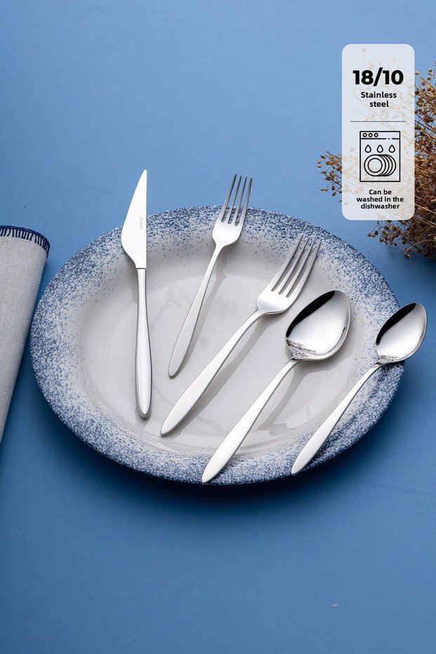 Yakamoz 60 Piece 12 Person Boxed Cutlery Set