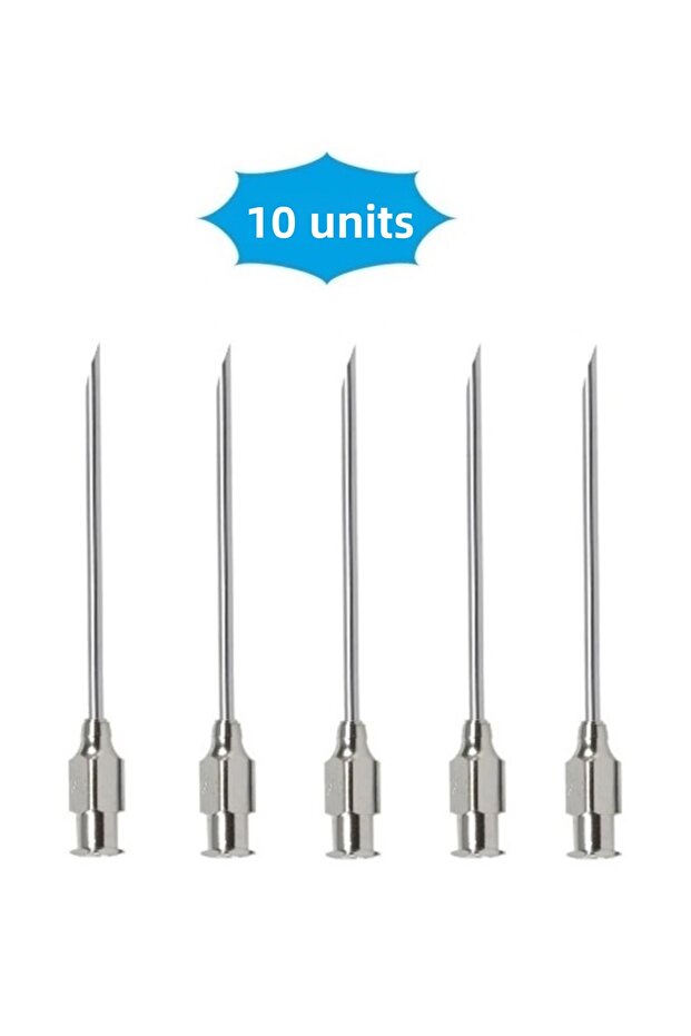 Steel Needle (14g) 5 cm Length, 2 mm Diameter. 10 Pieces