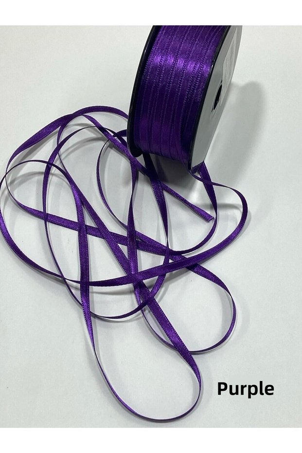 Satin Ribbon / 5 mm / 1 Ball (90-100 Meters)