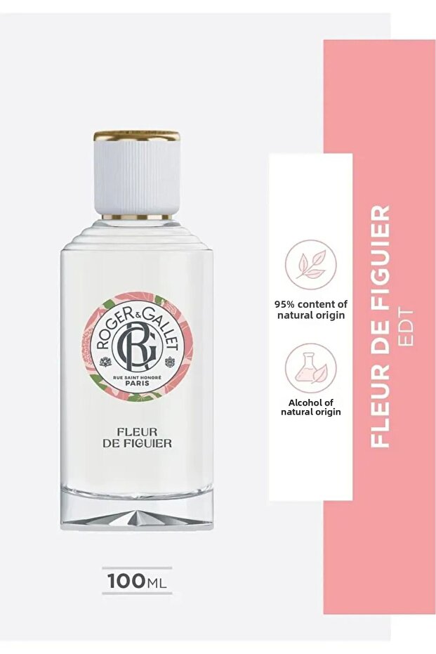 عطر فلور دي فيجيه الزهري الفاكهي، ماء تواليت 100 مل مع مستخلصات طبيعية من التين والجريب فروت