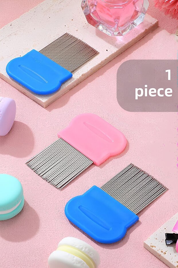 Bppet Cat Dog Flea Comb Pet Long Metal Comb Cat Dog Pet Hair Collection Lice Shampoo