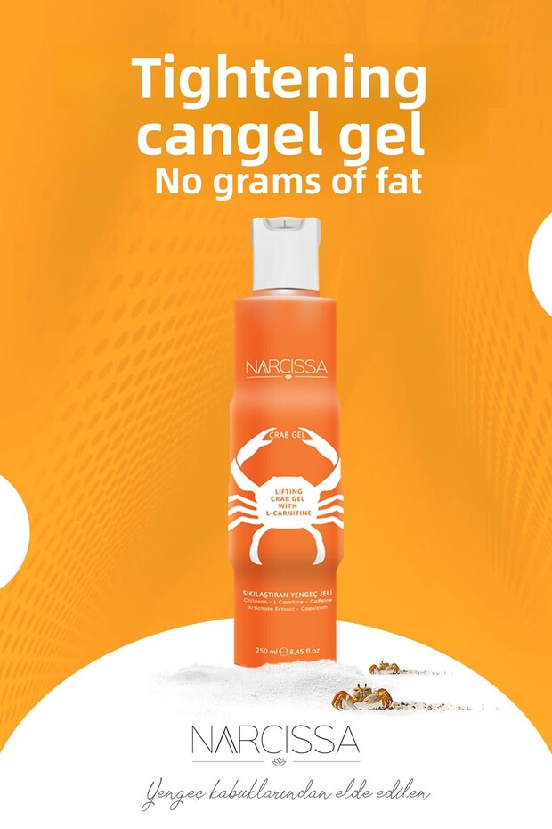 Firming Crab Gel - Firming, Cellulite and Stretch Mark Removal Gel 250ml