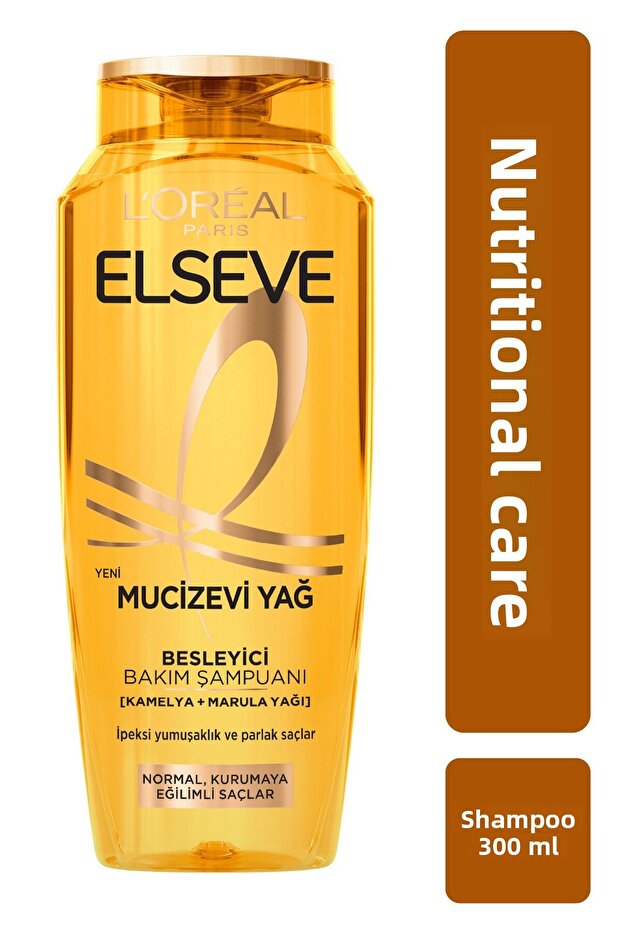 L'oréal Paris Miraculous Oil Nourishing Care Shampoo 360 ml