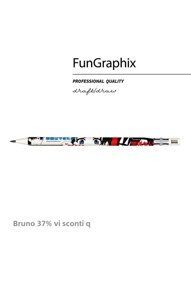 قلم متعدد الاستخدامات مع مبراة - 2